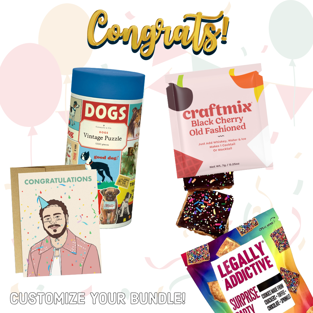 Congrats Gift Bundle Paper Skyscraper Paper Skyscraper Gift Shop Charlotte