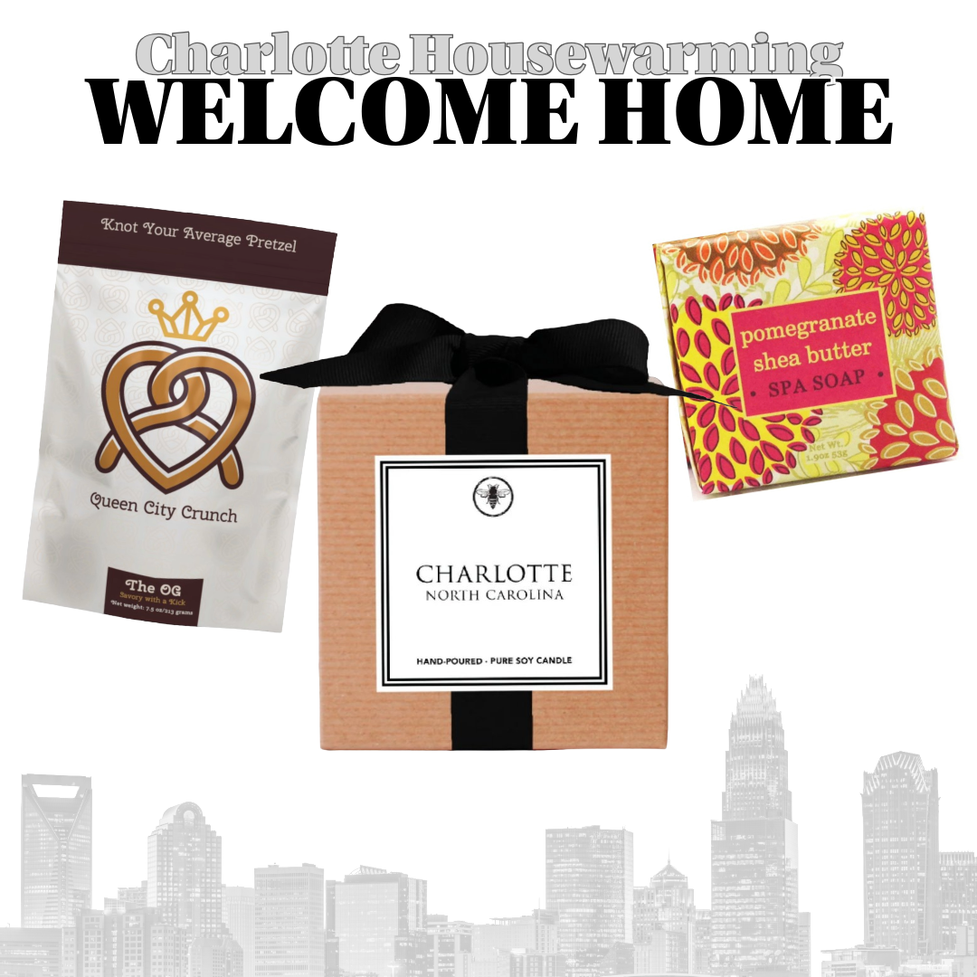 Charlotte Housewarming Bundle - Welcome Home Paper Skyscraper Paper Skyscraper Gift Shop Charlotte