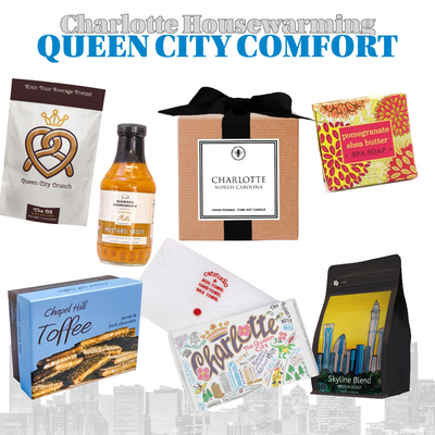 Charlotte Housewarming Bundle - Queen City Comfort Paper Skyscraper Paper Skyscraper Gift Shop Charlotte