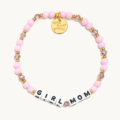 Girl Mom Bracelet | S/M Jewelry Little Words Project  Paper Skyscraper Gift Shop Charlotte