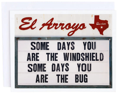 Windshield | Just Because Card Cards El Arroyo  Paper Skyscraper Gift Shop Charlotte