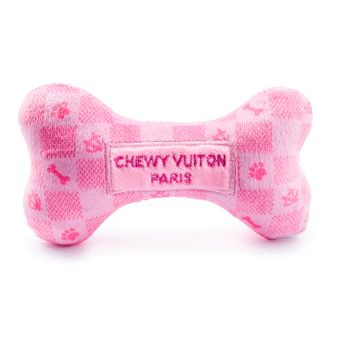 Pink Checker Chewy Vuiton Bone - Small Animals & Pet Supplies Haute Diggity Dog Paper Skyscraper Gift Shop Charlotte