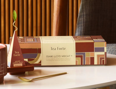 Frank Lloyd Wright Petite Presentation Box Tea Tea Forte  Paper Skyscraper Gift Shop Charlotte