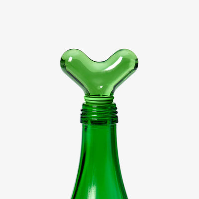 Hobknob Bottle Stopper | Green Barware Areaware  Paper Skyscraper Gift Shop Charlotte