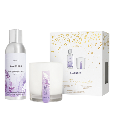 Home Fragrance Gift Set | Lavender Holiday Thymes  Paper Skyscraper Gift Shop Charlotte