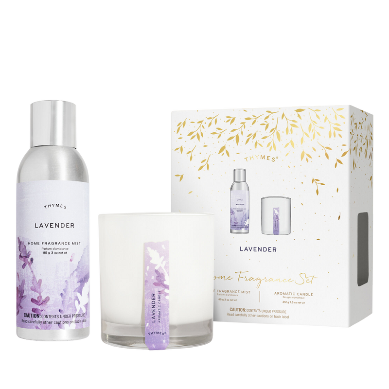 Home Fragrance Gift Set | Lavender Holiday Thymes  Paper Skyscraper Gift Shop Charlotte