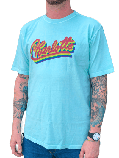 Charlotte Rainbow T-Shirt | Chalky Mint