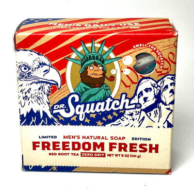 Freedom Fresh Soap Vol.2 Soap Dr Squatch  Paper Skyscraper Gift Shop Charlotte