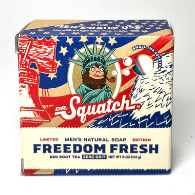 Freedom Fresh Soap Vol.3 Soap Dr Squatch  Paper Skyscraper Gift Shop Charlotte