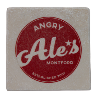 Coaster Angry Ales Logo Coasters Nelson's Gift Wholesale  Paper Skyscraper Gift Shop Charlotte