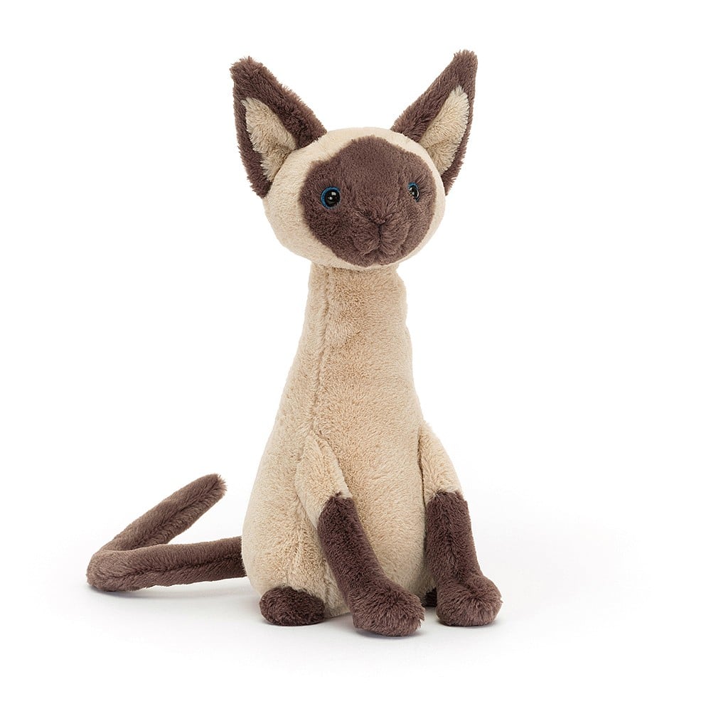 Iris Siamese Cat Stuffed Animals Jellycat  Paper Skyscraper Gift Shop Charlotte