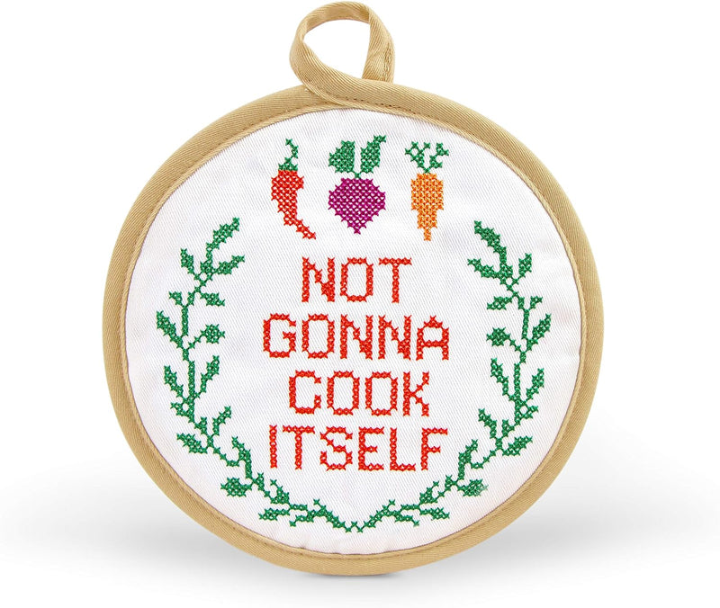 In Stitches Potholder - Not Cook