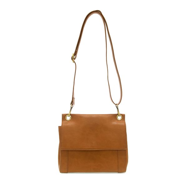 Tan Liana Vegan Leather Crossbody Bag Apparel & Accessories - Handbags & Purses Joy Susan Paper Skyscraper Gift Shop Charlotte