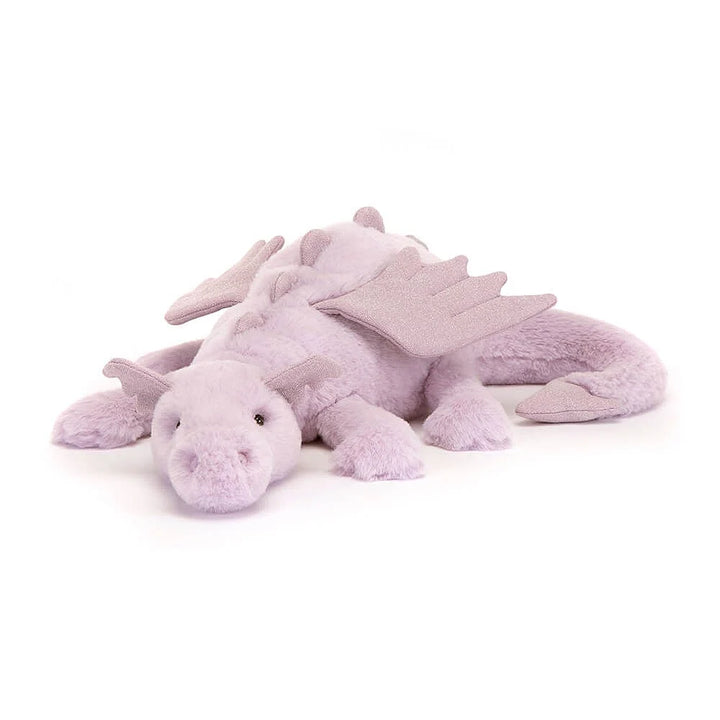 Lavender Dragon | Medium Stuffed Animals Jellycat  Paper Skyscraper Gift Shop Charlotte