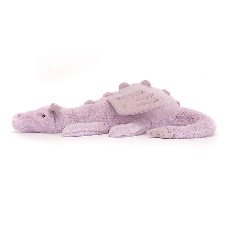 Lavender Dragon | Medium Stuffed Animals Jellycat  Paper Skyscraper Gift Shop Charlotte