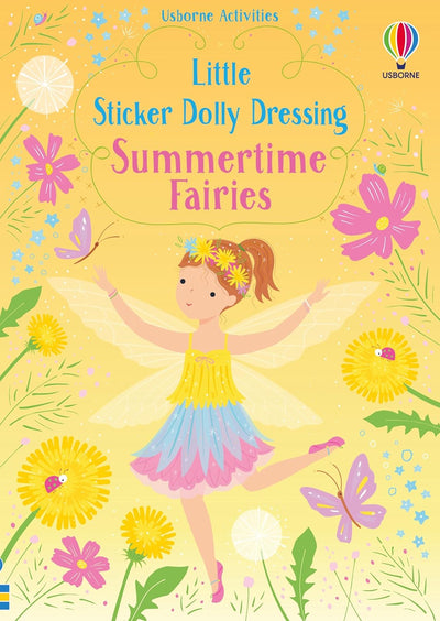 Little Sticker Dolly Dressing Summertime Fairies | Soft Cover BOOK Harper Collins  Paper Skyscraper Gift Shop Charlotte