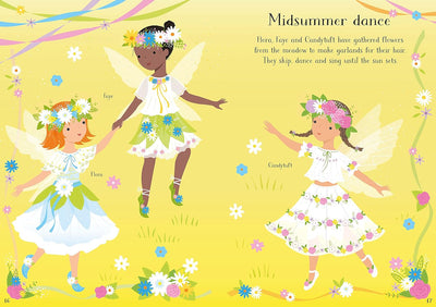 Little Sticker Dolly Dressing Summertime Fairies | Soft Cover BOOK Harper Collins  Paper Skyscraper Gift Shop Charlotte