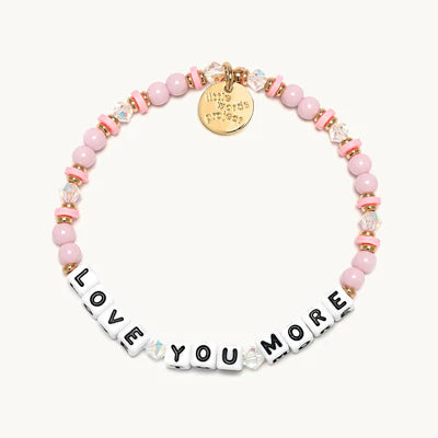 Love You More - Rose Petals Bracelet  Little Words Project  Paper Skyscraper Gift Shop Charlotte