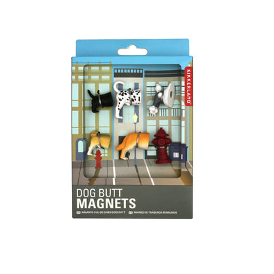 Dog Butts Magnets S/6 Magnets Kikkerland  Paper Skyscraper Gift Shop Charlotte