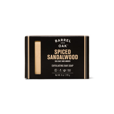 Spiced Sandalwood Exfoliating Bar Soap Grooming Gentlemen's Hardware  Paper Skyscraper Gift Shop Charlotte