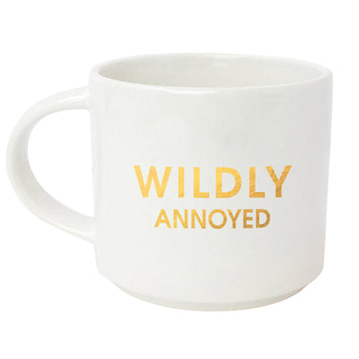 Wildly Annoyed - Jumbo Stackable Mug Mugs Chez Gagné  Paper Skyscraper Gift Shop Charlotte