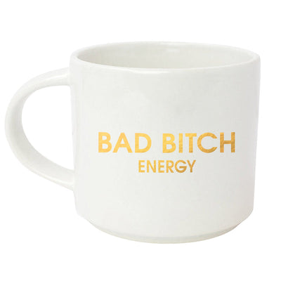 Bad Bitch Energy Mug Mugs Chez Gagné  Paper Skyscraper Gift Shop Charlotte