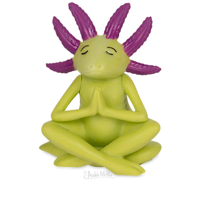 Meditating Axolotls | 1 Piece Jokes & Novelty Accoutrements  Paper Skyscraper Gift Shop Charlotte