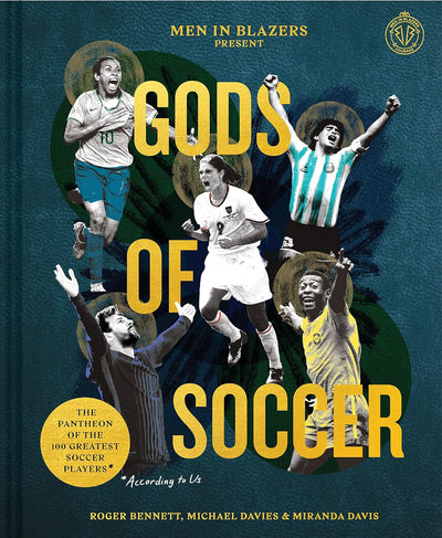 Men in Blazers Present Gods of Soccer | Hardcover BOOK Chronicle  Paper Skyscraper Gift Shop Charlotte