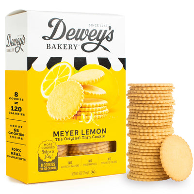 Meyer Lemon Cookies | 9oz Local Food Salem Baking Company  Paper Skyscraper Gift Shop Charlotte