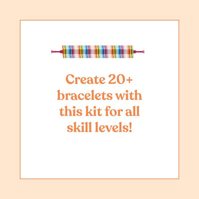 Mindful Crafts: Calm Vibes Friendship Bracelet Kit Gift Chronicle  Paper Skyscraper Gift Shop Charlotte