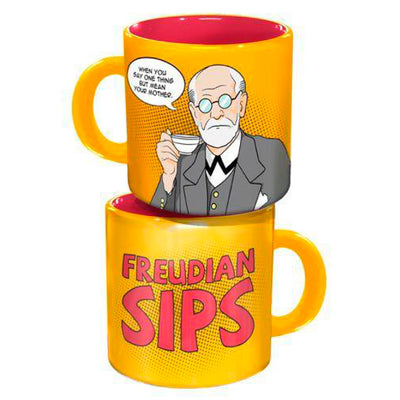 Mug | Freudian Sips Mugs Unemployed Philosophers Guild  Paper Skyscraper Gift Shop Charlotte