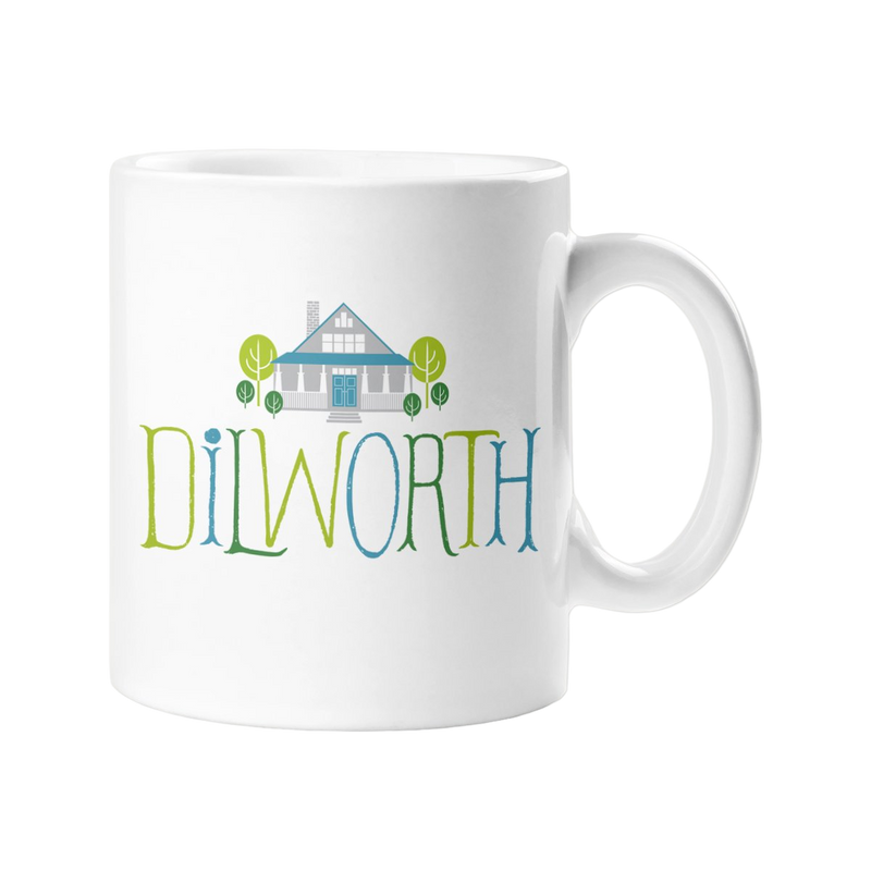 My Town Mug | Dilworth Mugs Rock Scissor Paper  Paper Skyscraper Gift Shop Charlotte
