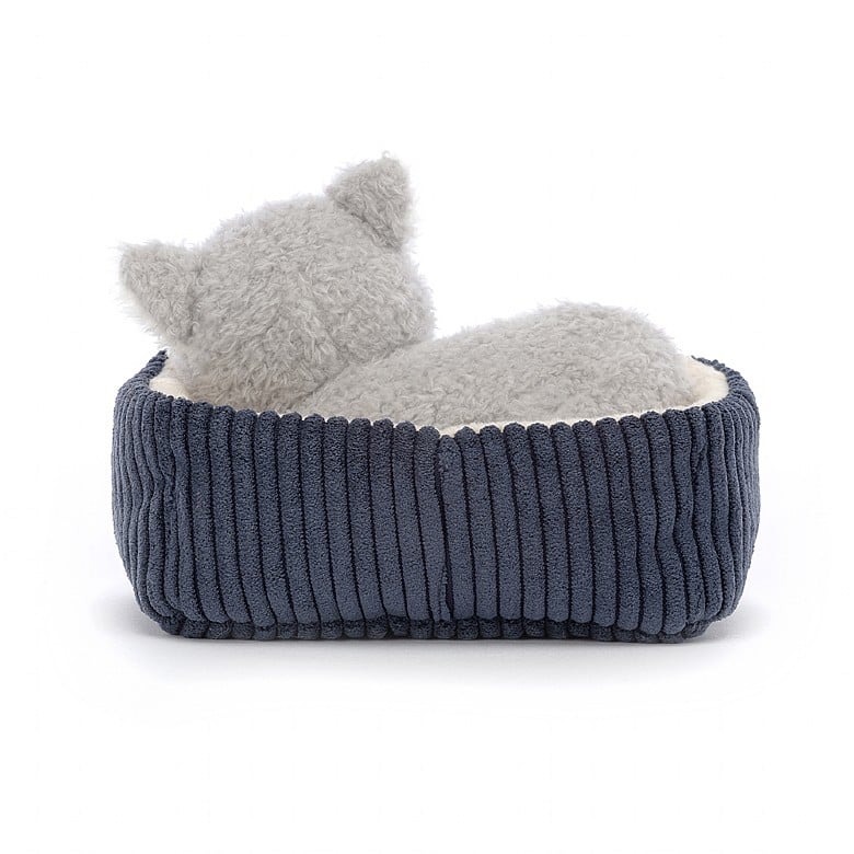 Napping Nipper Cat Stuffed Animals Jellycat  Paper Skyscraper Gift Shop Charlotte