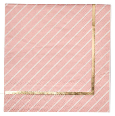 COCKTAIL NAPKIN EVERYDAY BLUSH/20CT Holiday Sophistiplate  Paper Skyscraper Gift Shop Charlotte