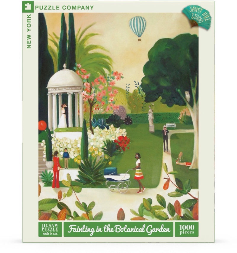 1000 Piece Jigsaw Puzzle | Fainting in the Botanical Garden Jigsaw Puzzles New York Puzzle Company  Paper Skyscraper Gift Shop Charlotte