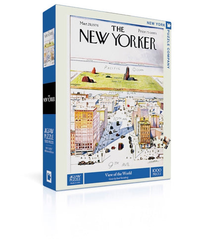 1000 Piece Jigsaw Puzzle | View of the World Jigsaw Puzzles New York Puzzle Company  Paper Skyscraper Gift Shop Charlotte