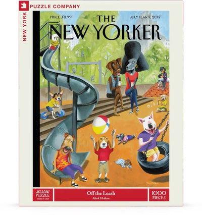 1000 PIece Jigsaw Puzzle | NY Off The Leash Jigsaw Puzzles New York Puzzle Company  Paper Skyscraper Gift Shop Charlotte