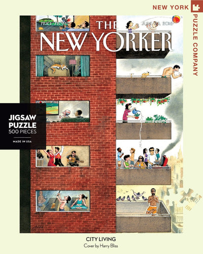 500 Piece Jigsaw Puzzle | City Living Jigsaw Puzzles New York Puzzle Company  Paper Skyscraper Gift Shop Charlotte