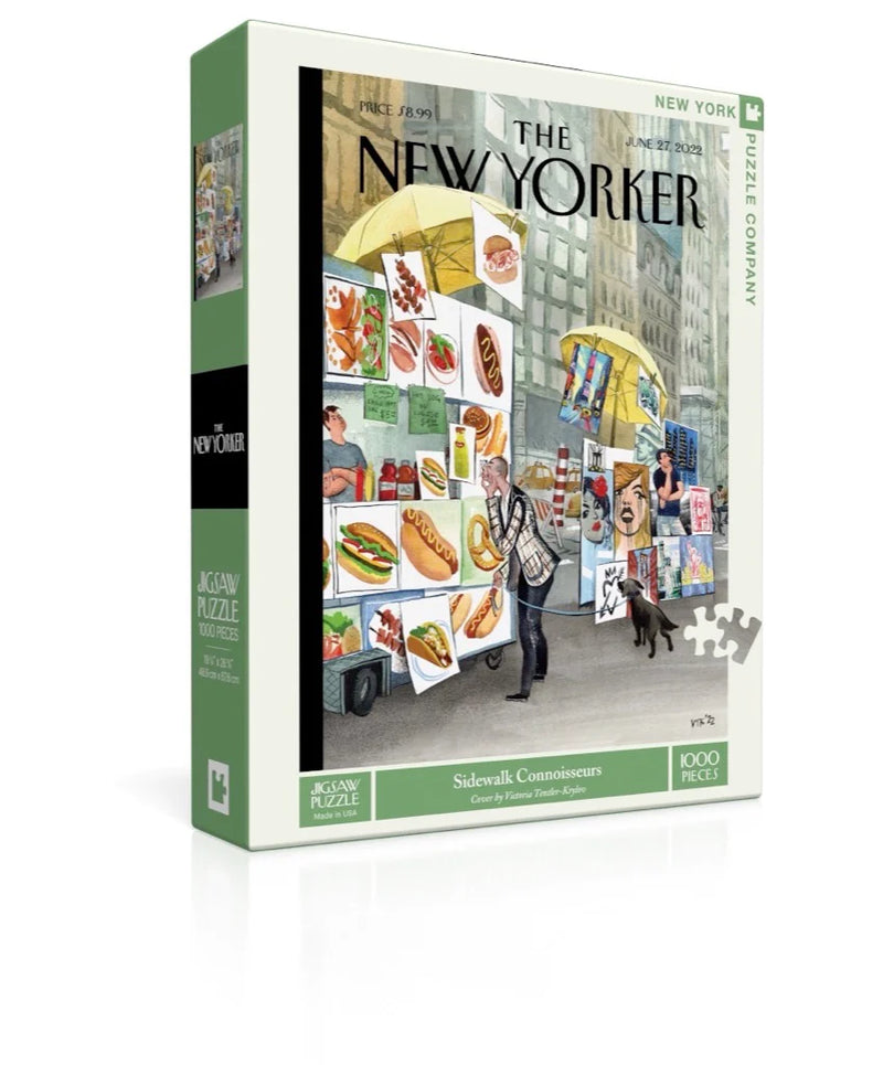 1000 Piece Jigsaw Puzzle | Sidewalk Connoisseurs Jigsaw Puzzles New York Puzzle Company  Paper Skyscraper Gift Shop Charlotte