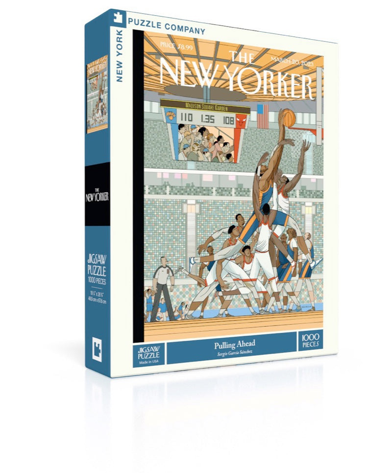 1000 Piece Jigsaw Puzzle | Pulling Ahead Jigsaw Puzzles New York Puzzle Company  Paper Skyscraper Gift Shop Charlotte