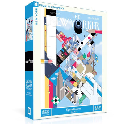 1000 Piece Jigsaw Puzzle | Ups and Downs Jigsaw Puzzles New York Puzzle Company  Paper Skyscraper Gift Shop Charlotte