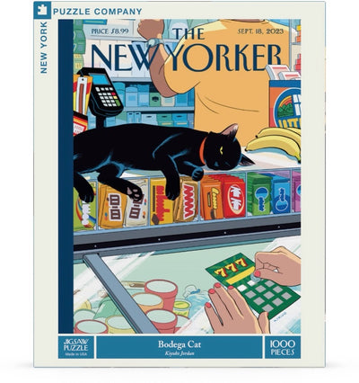 1000 Piece Jigsaw Puzzle | Bodega Cat Jigsaw Puzzles New York Puzzle Company  Paper Skyscraper Gift Shop Charlotte