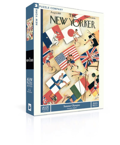 500 Piece Jigsaw Puzzle | Summer Olympics Jigsaw Puzzles New York Puzzle Company  Paper Skyscraper Gift Shop Charlotte