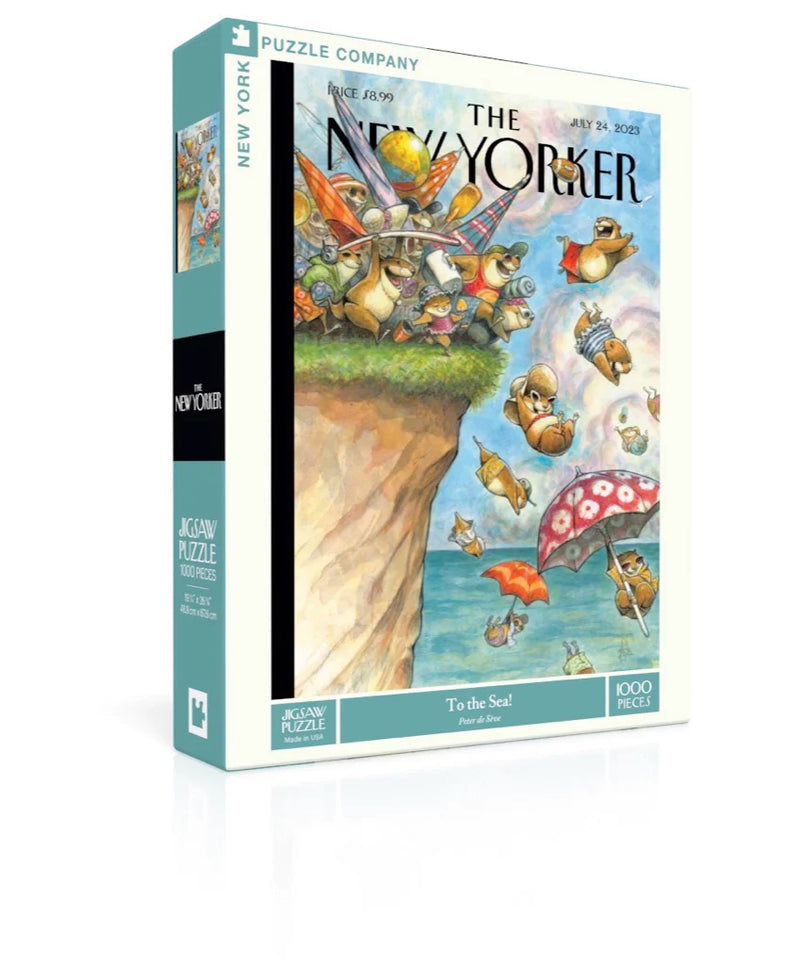 1000 Piece Jigsaw Puzzle | To The Sea! Jigsaw Puzzles New York Puzzle Company  Paper Skyscraper Gift Shop Charlotte