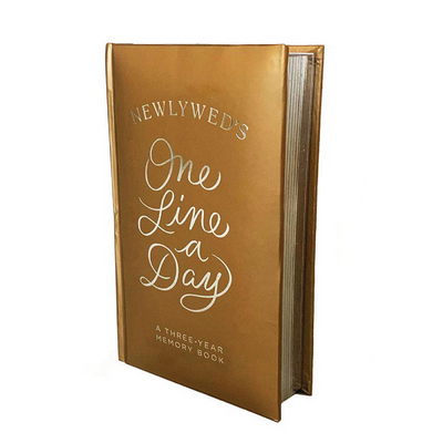 Newlywed's One Line a Day | Journal BOOK Chronicle  Paper Skyscraper Gift Shop Charlotte