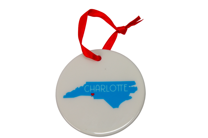 Ornament Blue NC Charlotte
