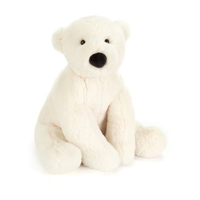 Perry Polar Bear | Medium Stuffed Animals Jellycat  Paper Skyscraper Gift Shop Charlotte