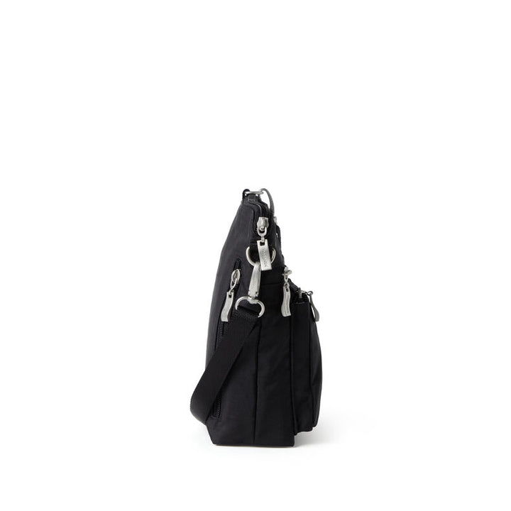 Modern Pocket Medium Crossbody | Black Apparel & Accessories - Handbags & Purses Baggallini Paper Skyscraper Gift Shop Charlotte