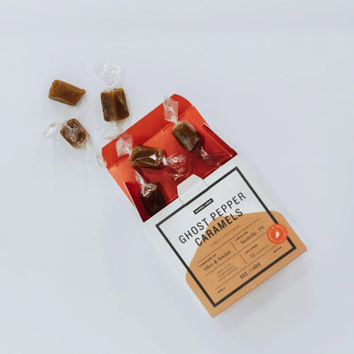 Pappy Van Winkle Barrel Aged Ghost Pepper Caramels  Pappy & Co.  Paper Skyscraper Gift Shop Charlotte