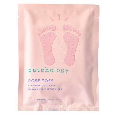 Patchology Rose Toes Renewing Foot Mask  Rare Beauty Brands  Paper Skyscraper Gift Shop Charlotte